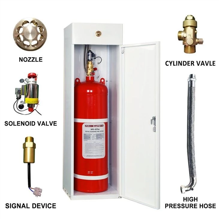 High Pressure FK-5112 Novec-1230 Total Flooding Fire Suppression Systems
