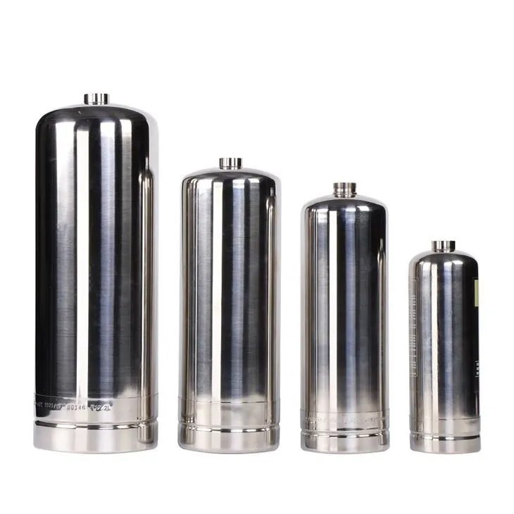 6L Polished Stainless Steel Foam AFFF3% Fire Extinguishers